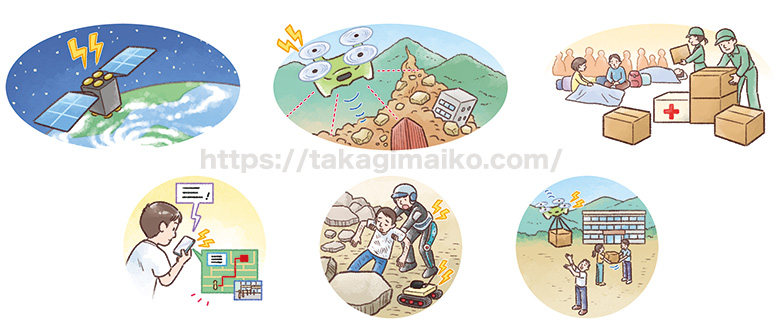 中学生用道徳の教科書/本文挿絵